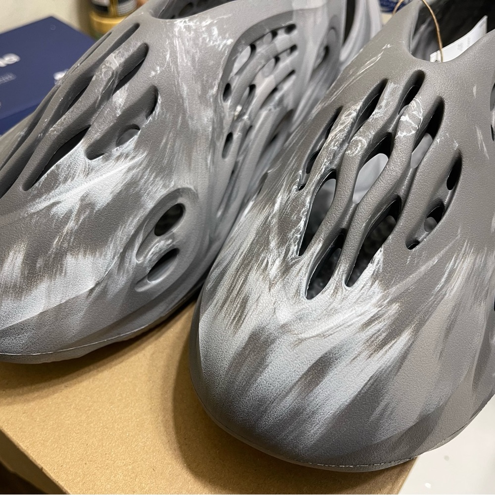 Rare MX Granite YEEZY foam runner in hand ready to ship